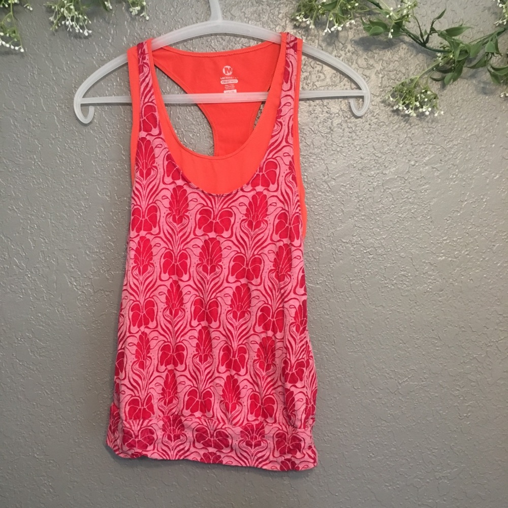 Merrell Layered Art Deco Pattern Racerback XS